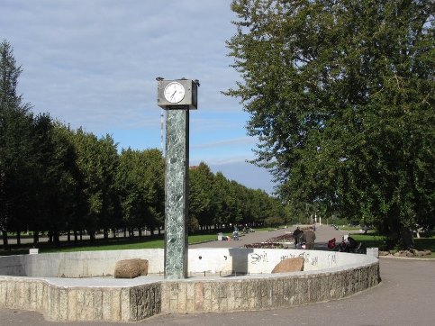 Стрелочные часы для фонтана диаметром 600 мм